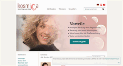 Desktop Screenshot of kosmica.de