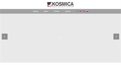 Desktop Screenshot of kosmica.com